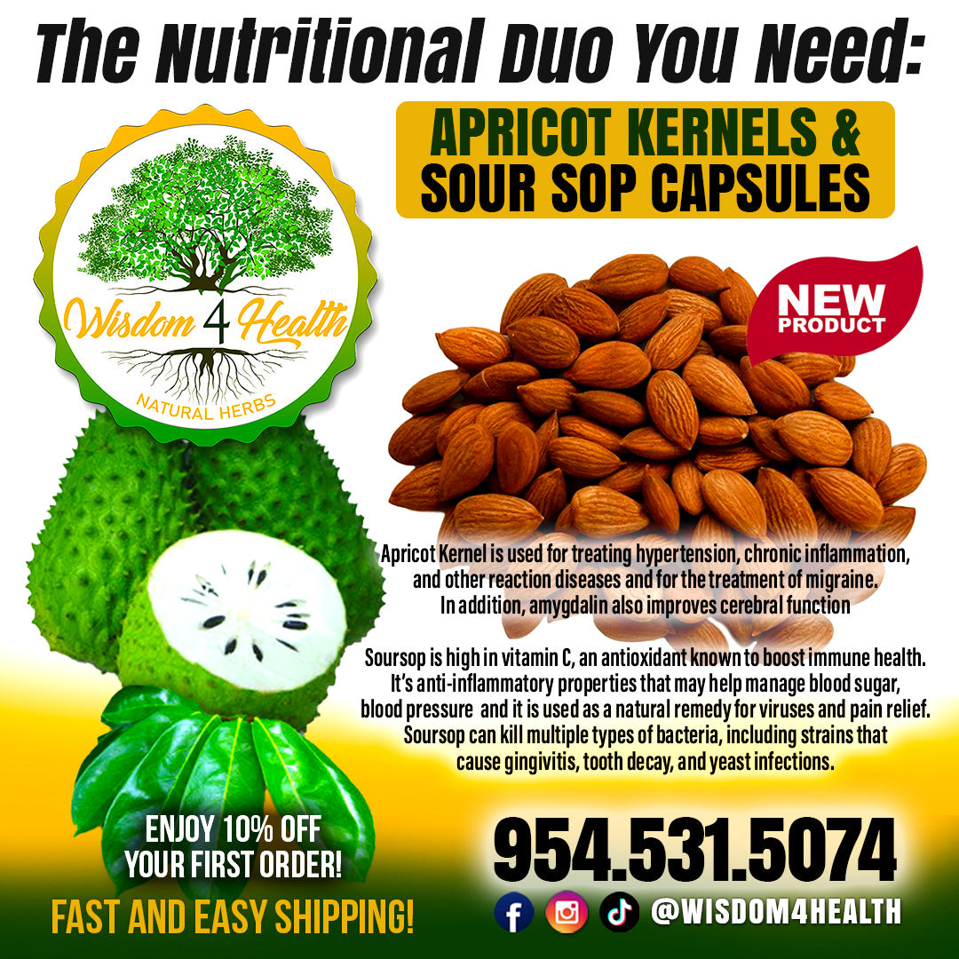 Apricot Kernels and Sour Sop Capsules