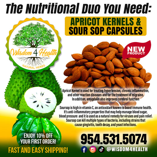 Apricot Kernels and Sour Sop Capsules
