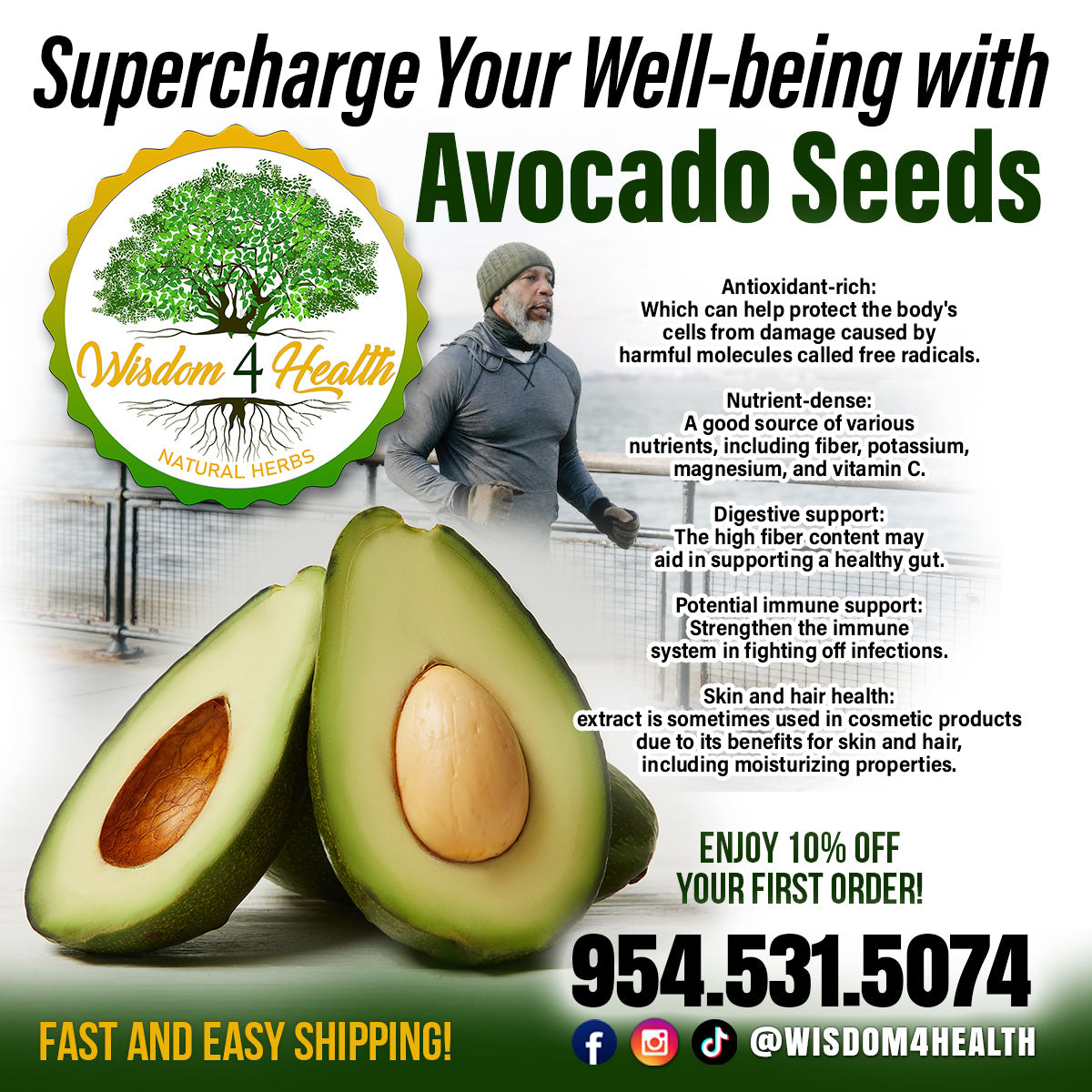 Avocado Seed, SourSop and Vitamin C
