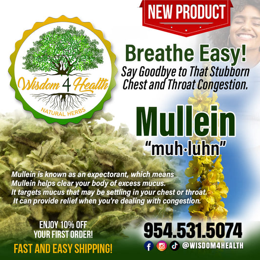 Mullein, Turmeric and Black Pepper