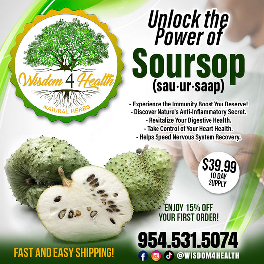 SourSop, Lions Mane and Vitamin C